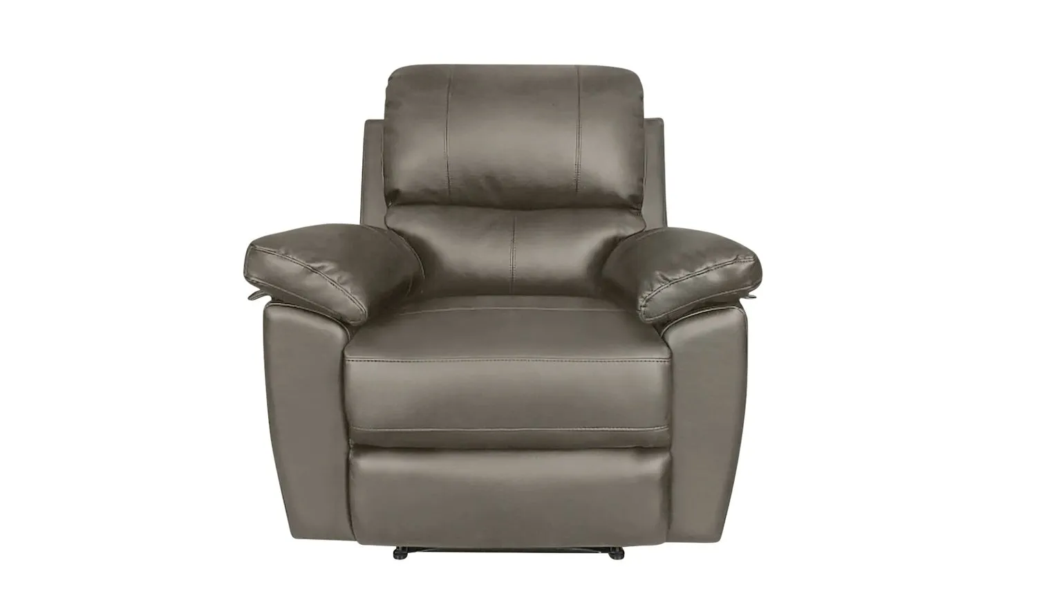 Argos Home Toby Faux Leather Rise & Recline Chair - Grey