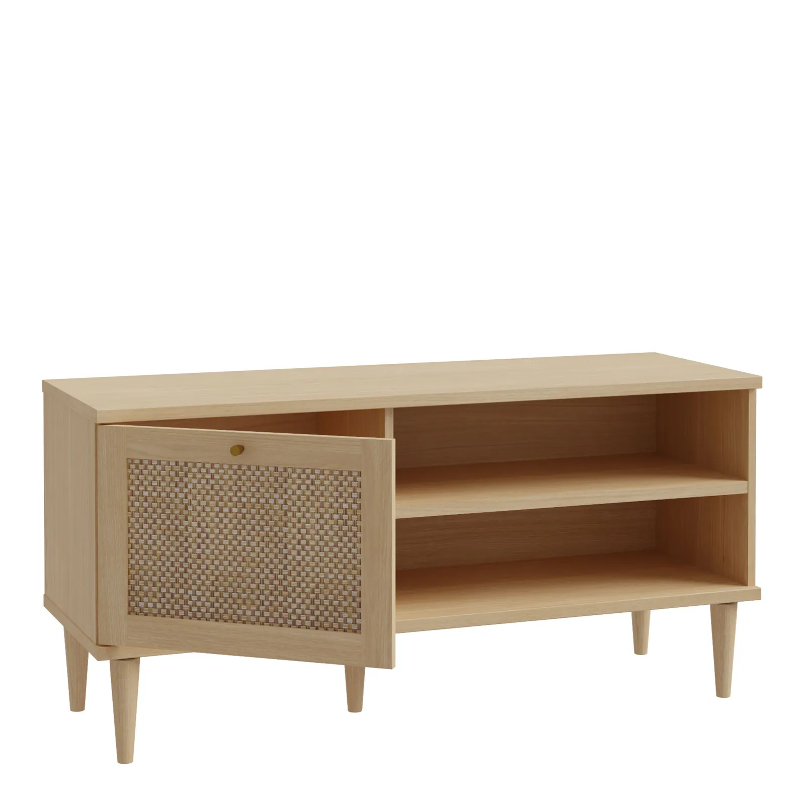 Furniture To Go Calasetta TV Unit in Rattan in Light Brown 5