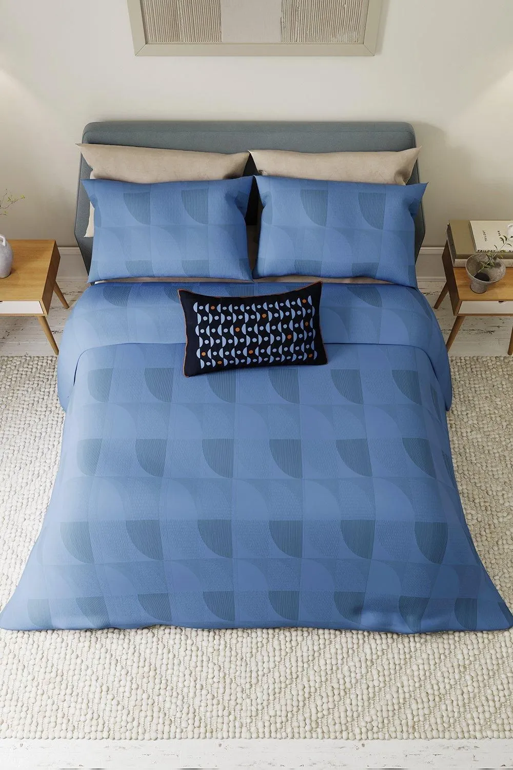 Helena Springfield 'Axel' Duvet Cover Set in Blue 3