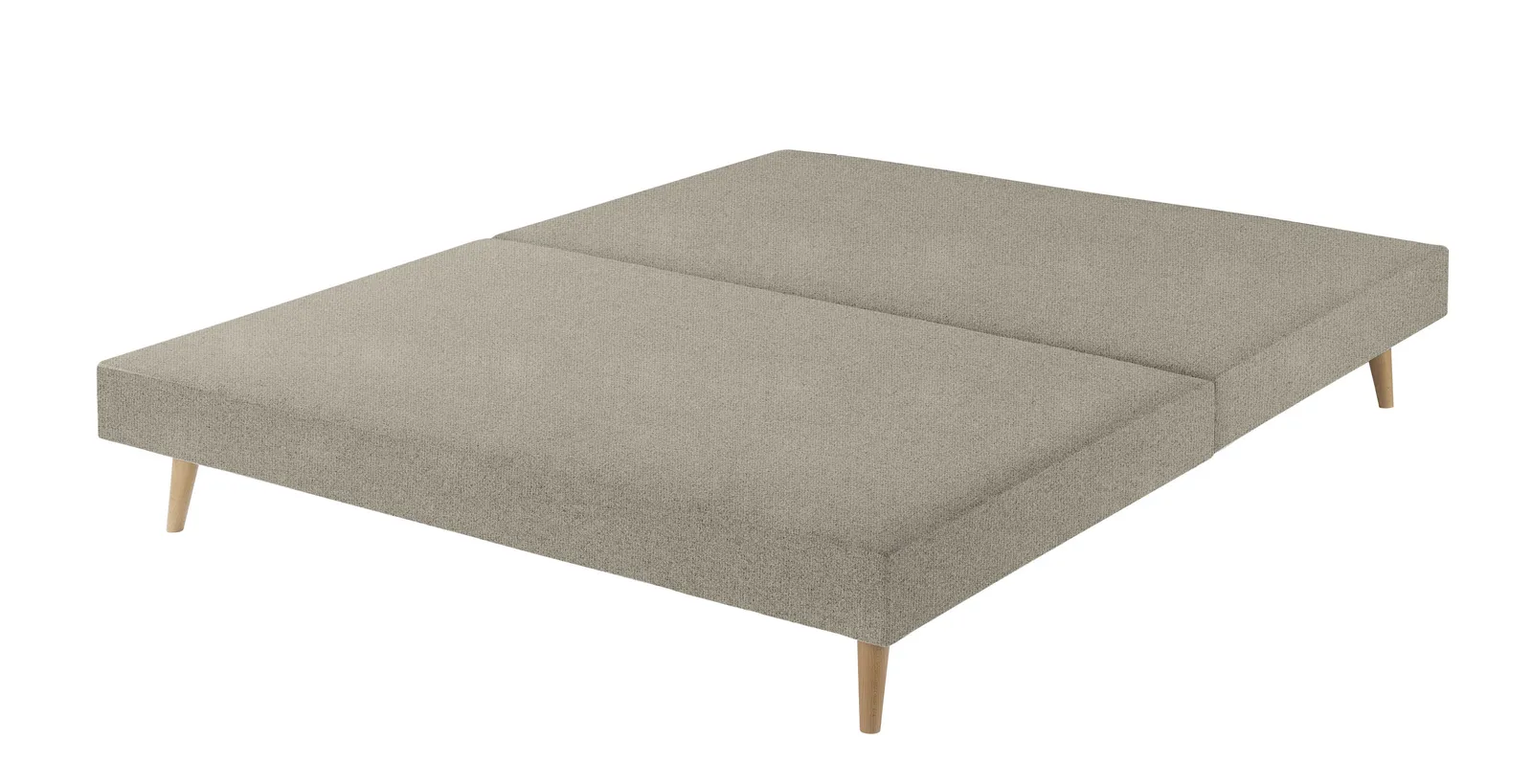 Premium Slim Divan Base, Super King - Hemp Oat