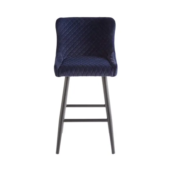 Montreal Counter Height Bar Stool, Velvet 5