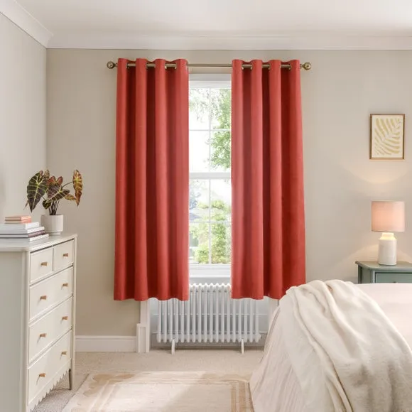 Luna Brushed Eyelet Curtains (Blackout Available) 4