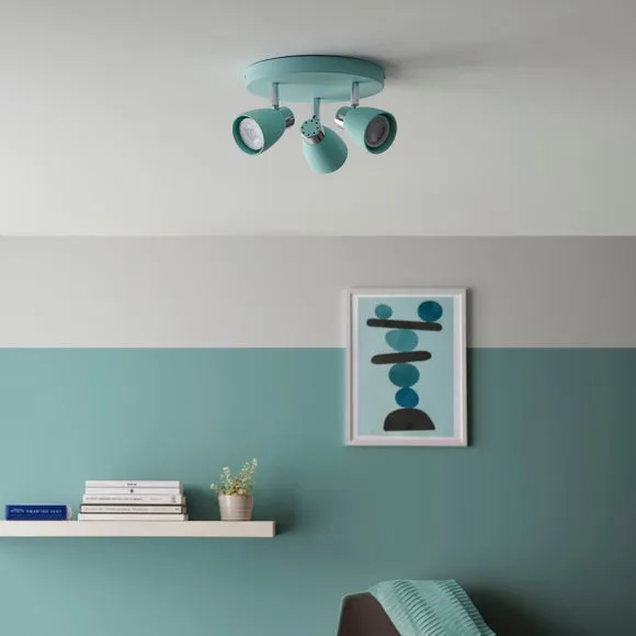 Alto 3 Light Semi Flush Spotlight 4