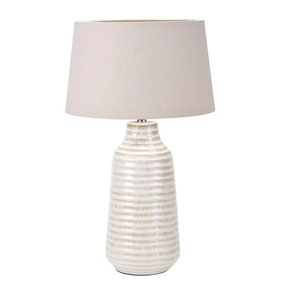 Return - Pacific Lifestyle Nya Scratch Effect Table Lamp 6