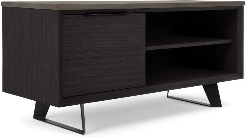 Boone Compact Media Unit, Concrete resin top