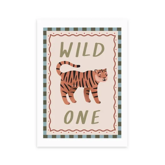 East End Prints Wild One Print by Kid of the Village 2