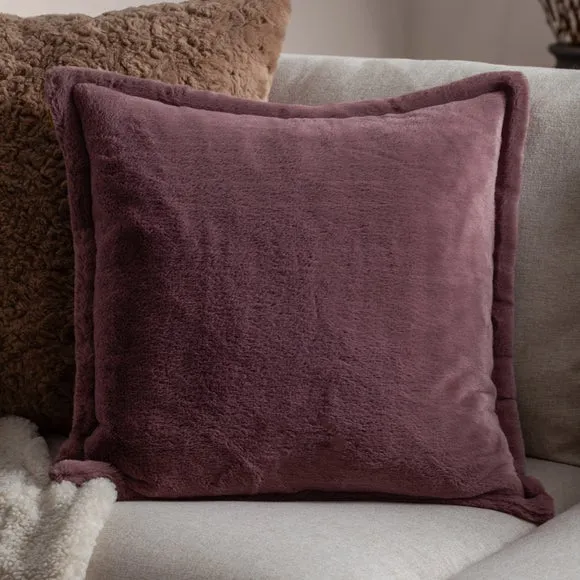 Furn. Kallu Faux Fur Reversible Square Cushion 1