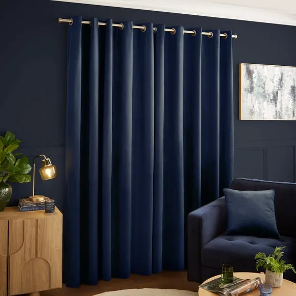 Luxe Velour Eyelet Curtains (Blackout Available) 4