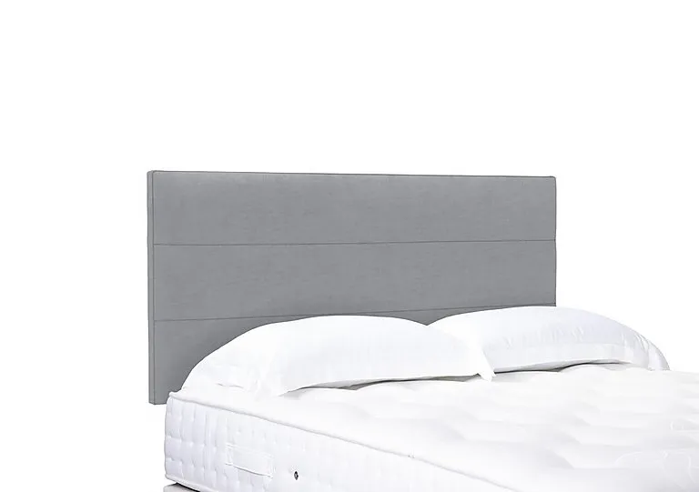 Artisan Collection Natsu Standard Strutted Headboard - Single - Aston Silver