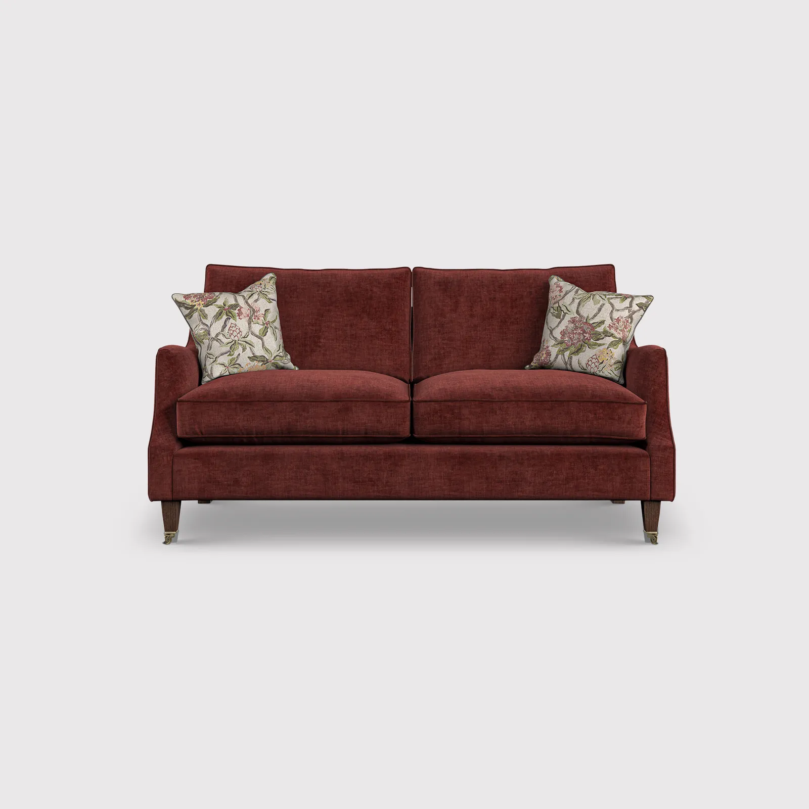 English Heritage Quarry 26 Medium Sofa- Pre-Set Scatters, Red Fabric | Barker & Stonehouse 1