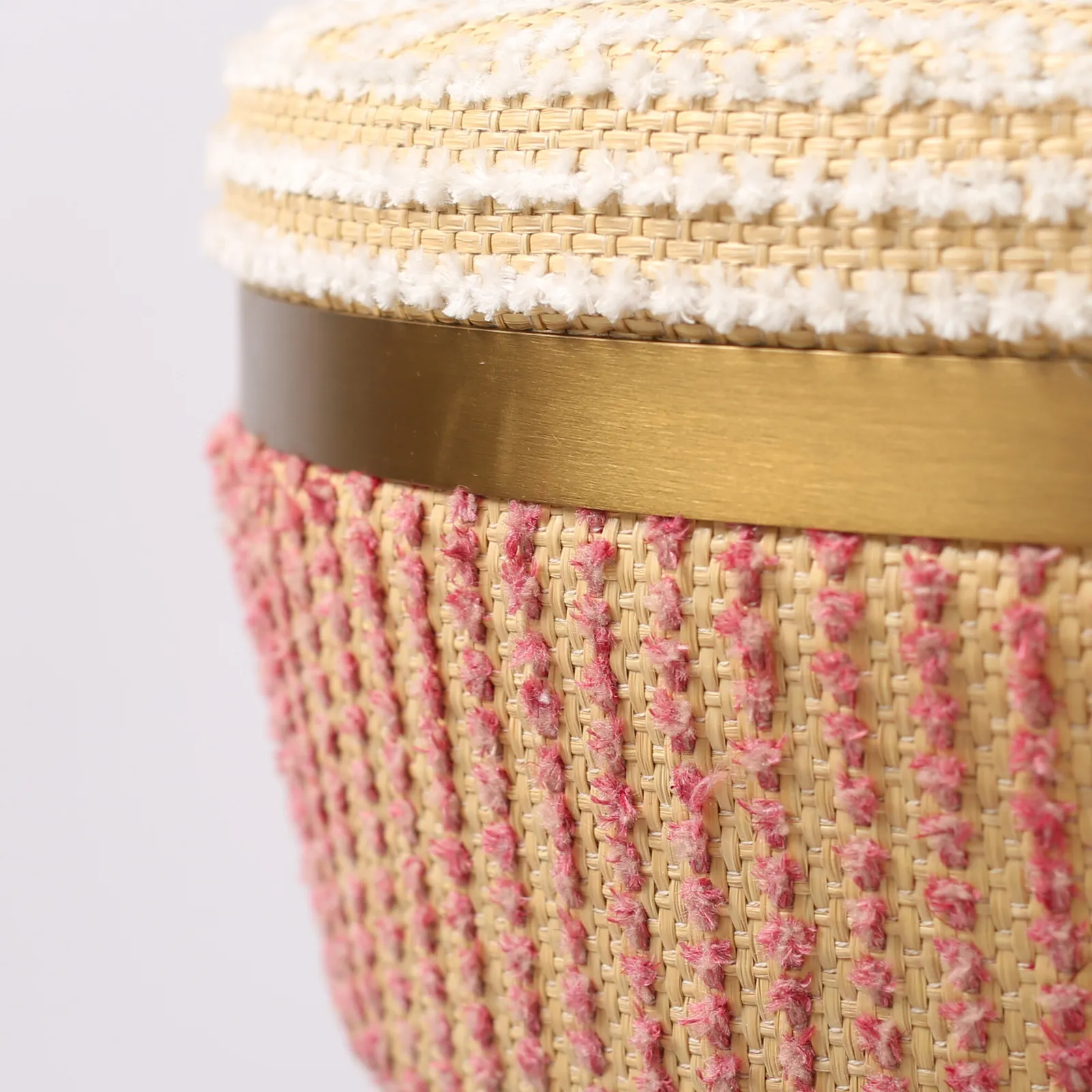 Izzy Bar-Stool, Pink Fabric | Barker & Stonehouse 3