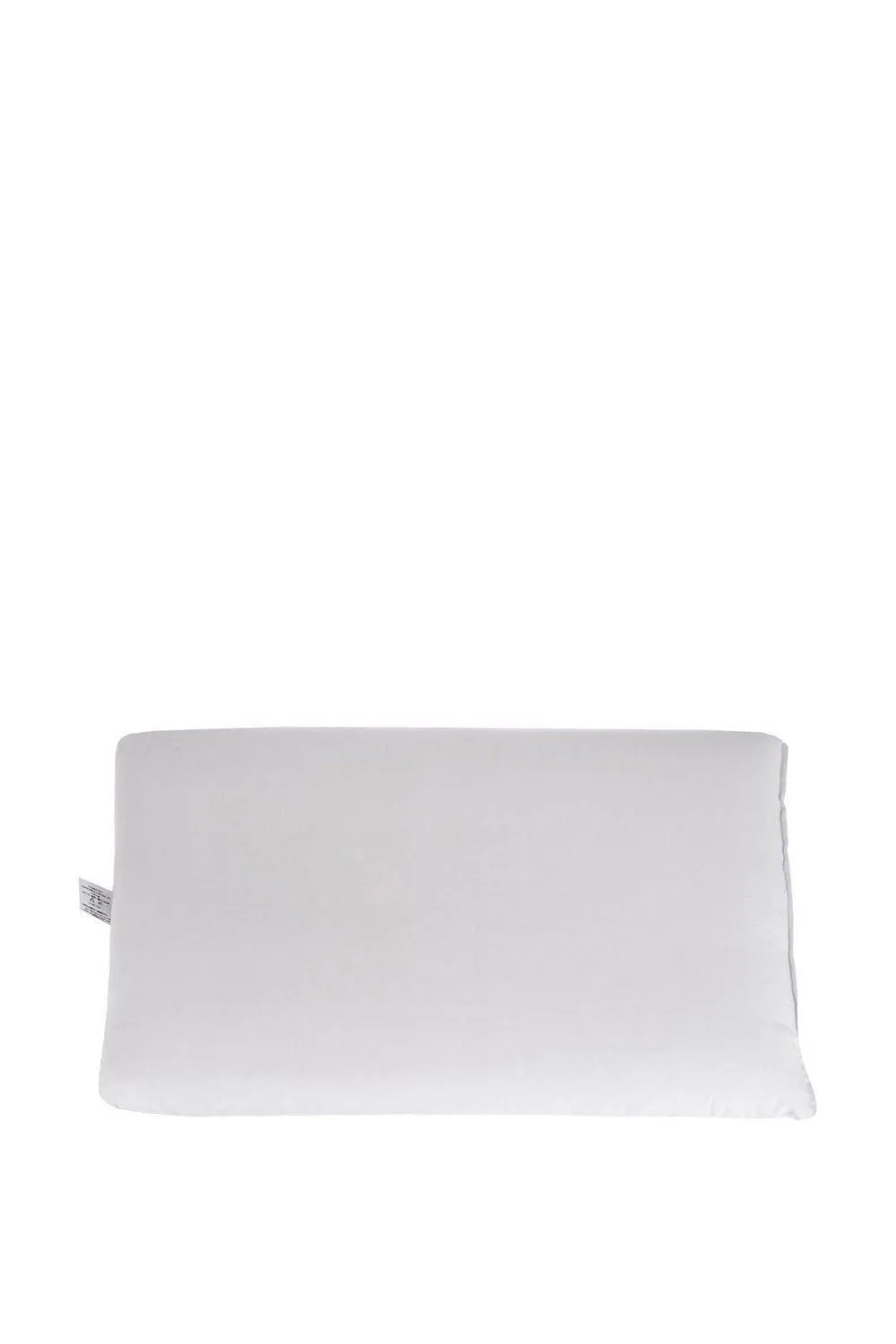 Homescapes Aloe Vera Infused Cotton Pillow Extra Fill Goose Feather & Down in White