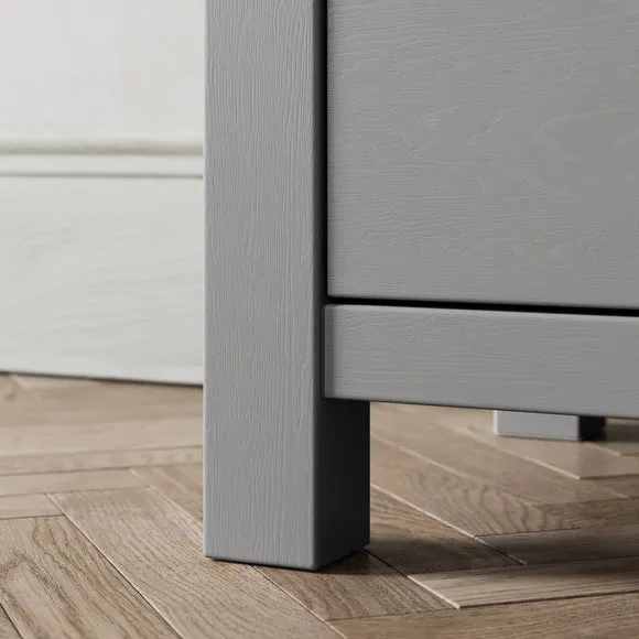 Olney 2 Drawer Bedside Table 5