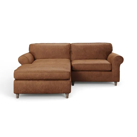 Flori Arizona Faux Leather Corner Chaise Sofa 6