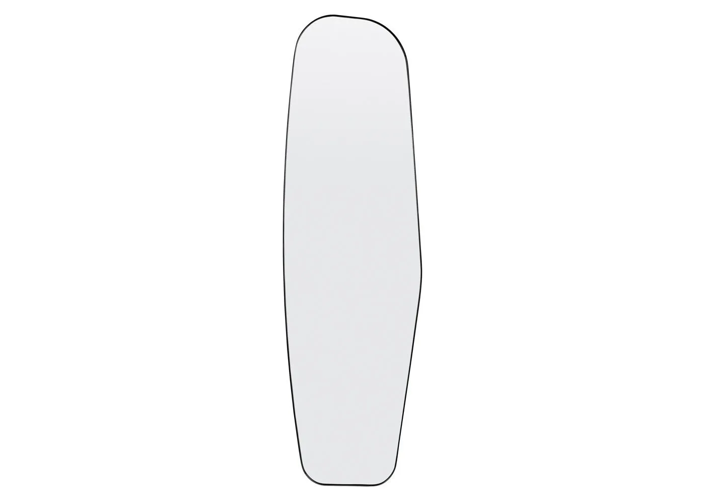 Heal's Fine Edge Floor Mirror Organic 170 x 50cm Black