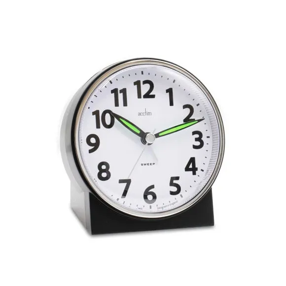 Acctim Micah Non Ticking Analogue Alarm Clock 6