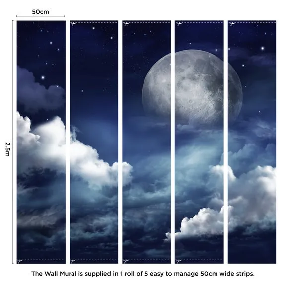 Cloud Gazing Wall Mural 3