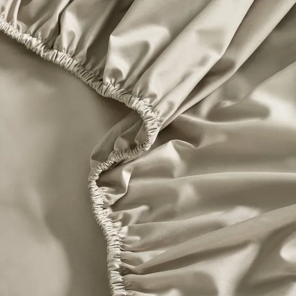 Dorma Luxe Egyptian Cotton Sateen Fitted Sheet 3