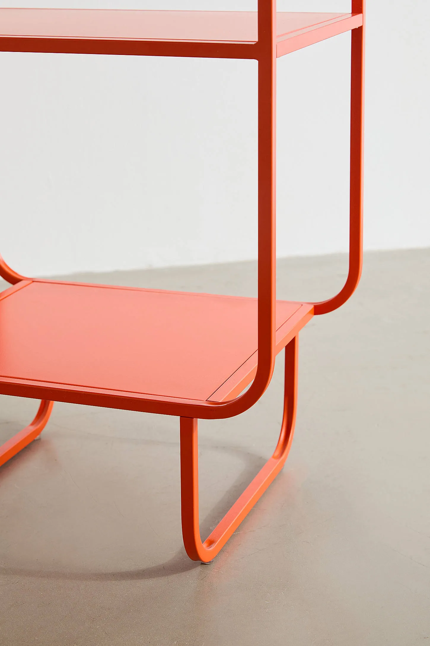 Alana Orange Narrow Bookcase - Orange 5