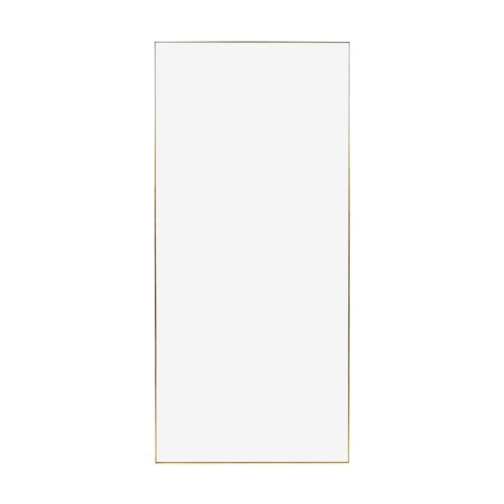 Heal's Fine Edge Mirror Rectangle 130x60cm Gold 1