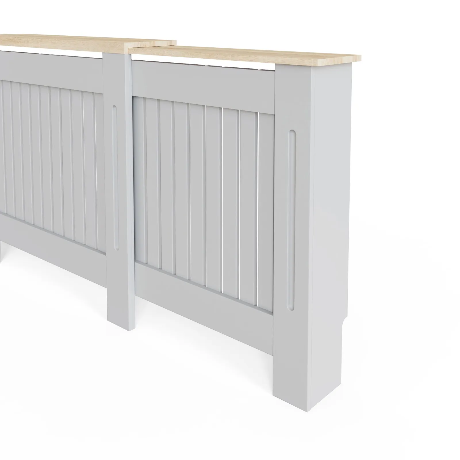 GFW Longslow Adjustable Radiator Cover in Grey 6