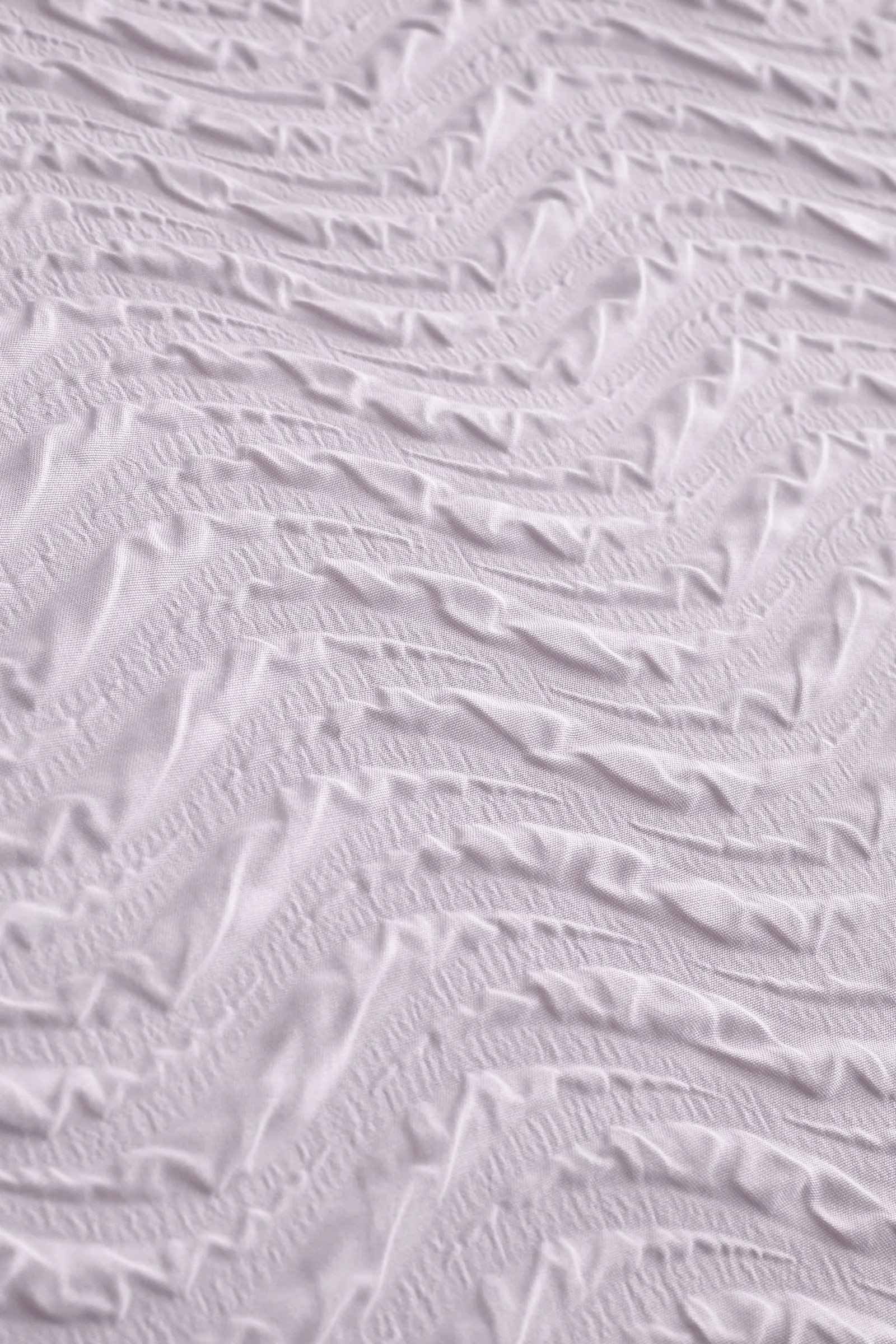 Catherine Lansfield 'Heatset Wave' Duvet Cover Set in Lilac 4