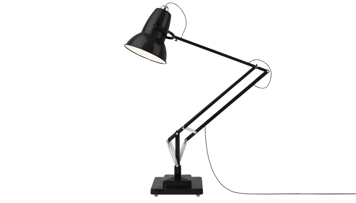 Anglepoise Original 1227 Giant Floor Lamp Jet Black 1