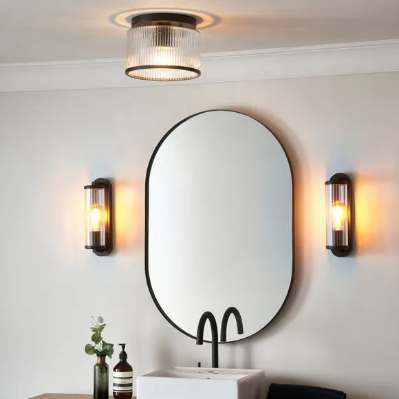 Alyn Bathroom Flush Ceiling Light 6