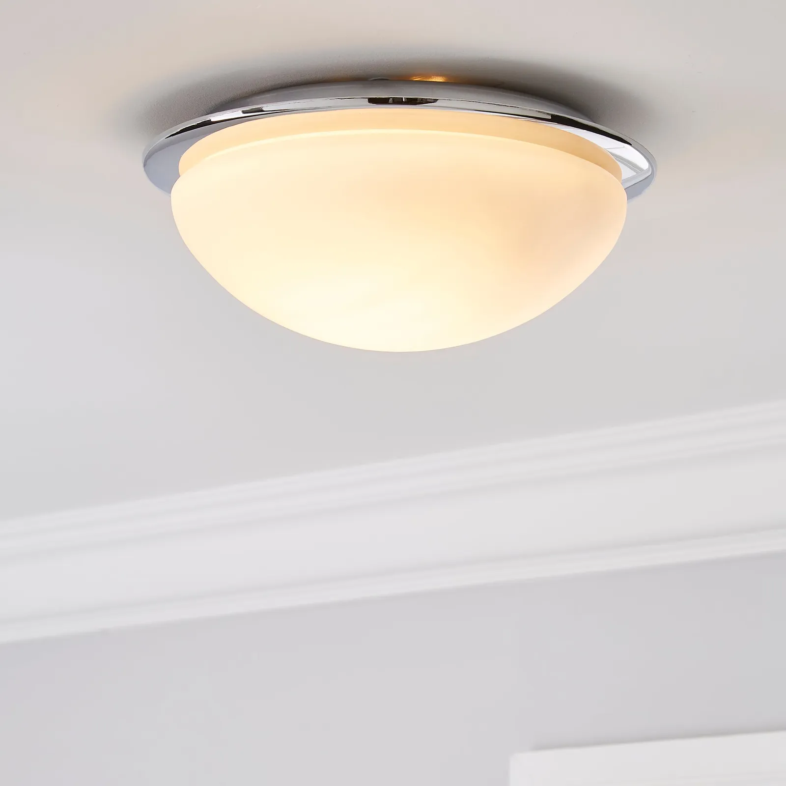 Lotto Bathroom Flush Ceiling Light 1
