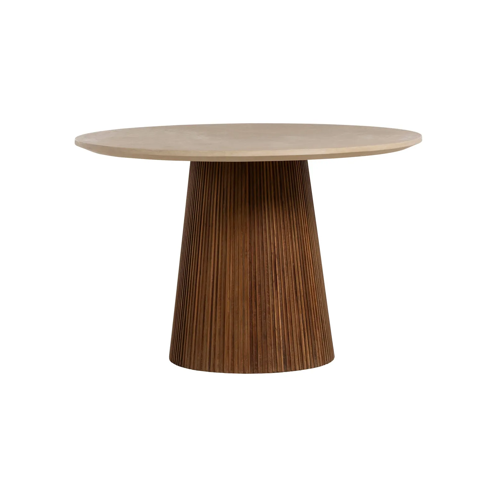 Jett Round Dining Table 120X120X78Cm, Round, Neutral Wood | Barker & Stonehouse 3
