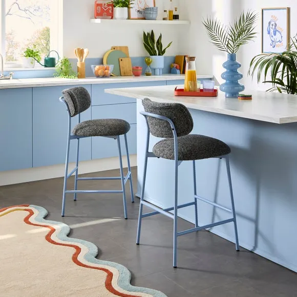 Elements Cooper Barstool, Tonal Boucle 2