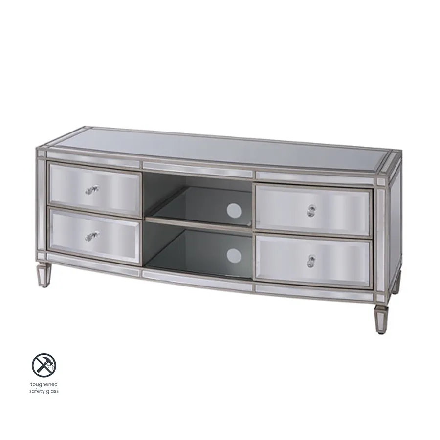 Antoinette Toughened Mirror  TV Media Unit
