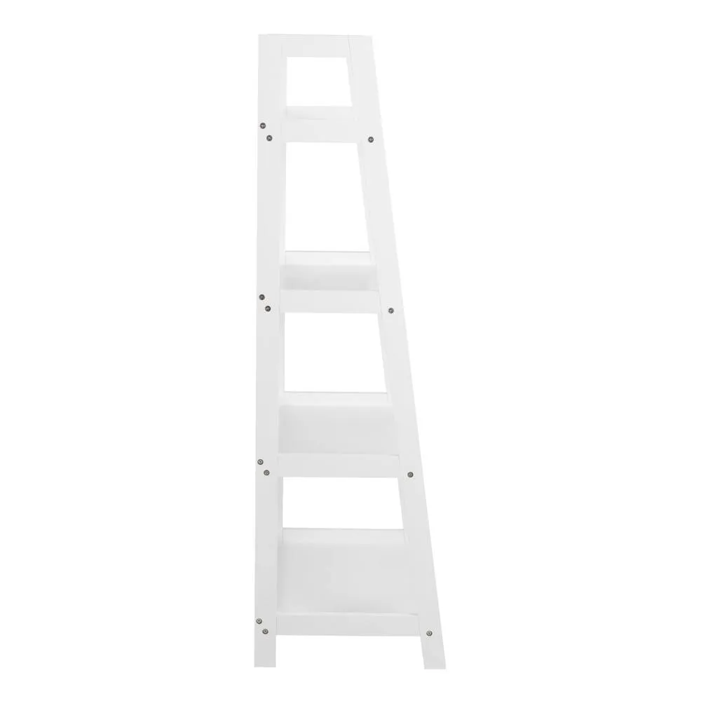 Furniture To Go Wally Bookcase with 4 Shelves in White 3