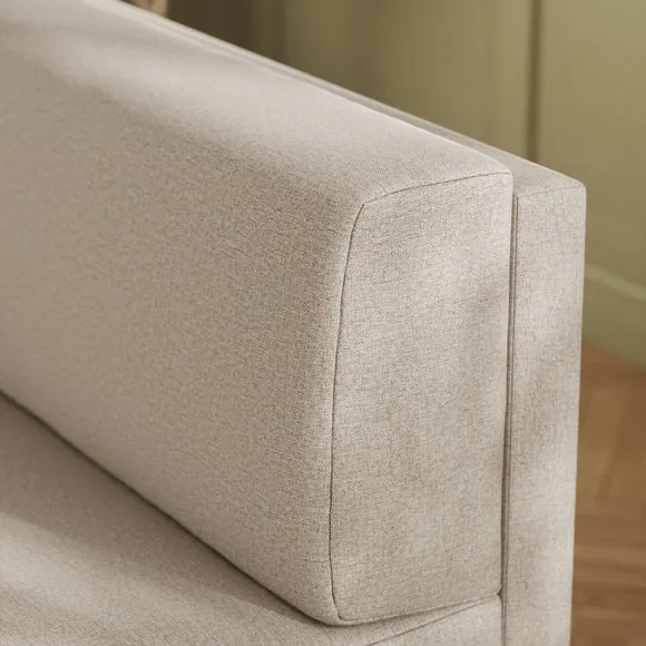 Mae Corner Dining Bench, Textured Weave 4