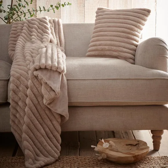 Appletree Morritz Faux Fur Square Cushion 4