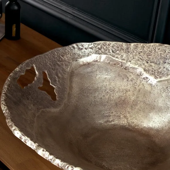 Cast Metal Decorative Bowl 3