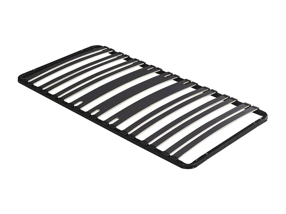 Vente-unique Slatted Frame Bed Base To Assemble 90 X 190 Cm - 15 Slats - 3 Zones in Black 3