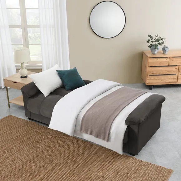 Margo Velvet with Storage Double Sofa Bed 2