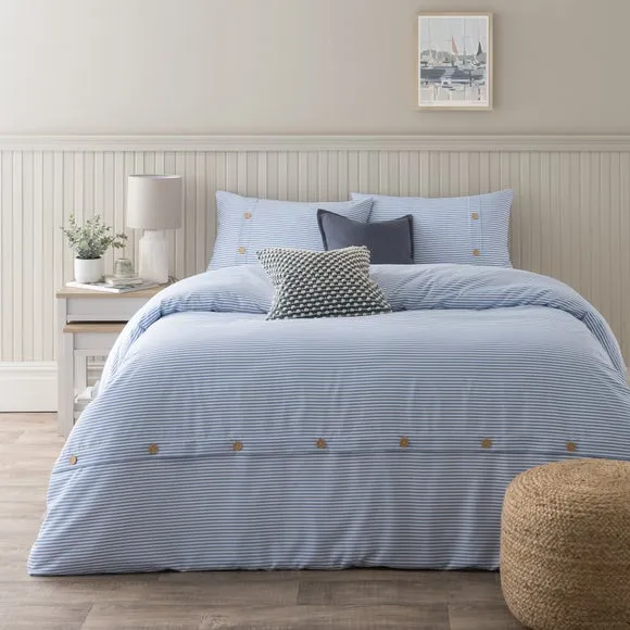 Khai Stripe Duvet Cover & Pillowcase Set 1