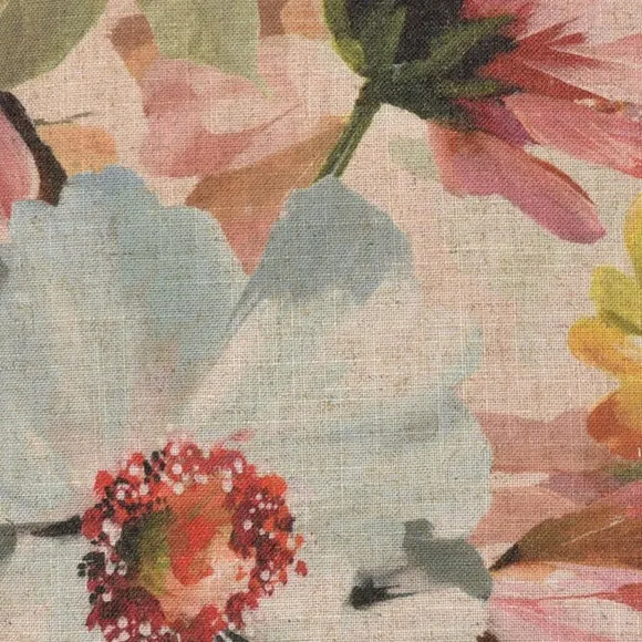 Serenity Floral Square Filled Cushion 2