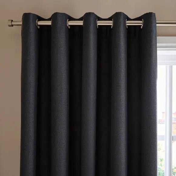 Berlin Blackout Eyelet Curtains 1