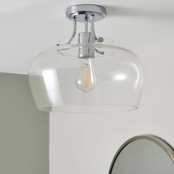 Lilier Bathroom Flush Ceiling Light 2