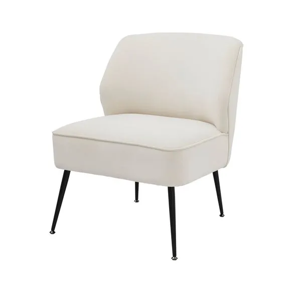 Ava Velvet Accent Chair 4