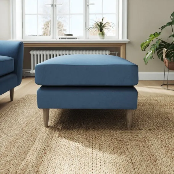 Sven Opulent Velvet Footstool 2
