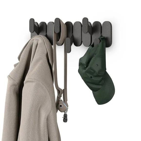 Umbra Tempo 6 Hook Wall Mounted Coat Rack 4