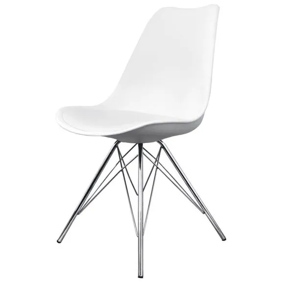 Fusion Living Soho Plastic Dining Chair 2