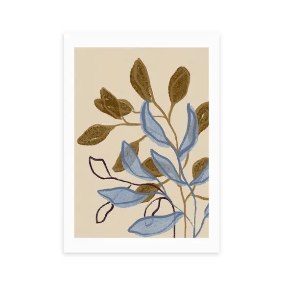 East End Prints Three Branches Print by Alisa Galitsyna 2