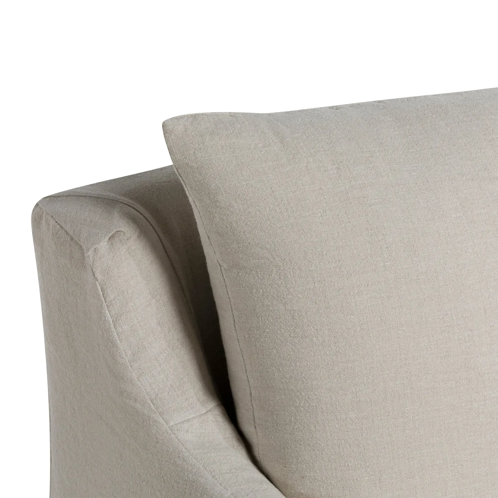 Charlbury 1 Seater Armchair, Neutral Fabric | Barker & Stonehouse 3
