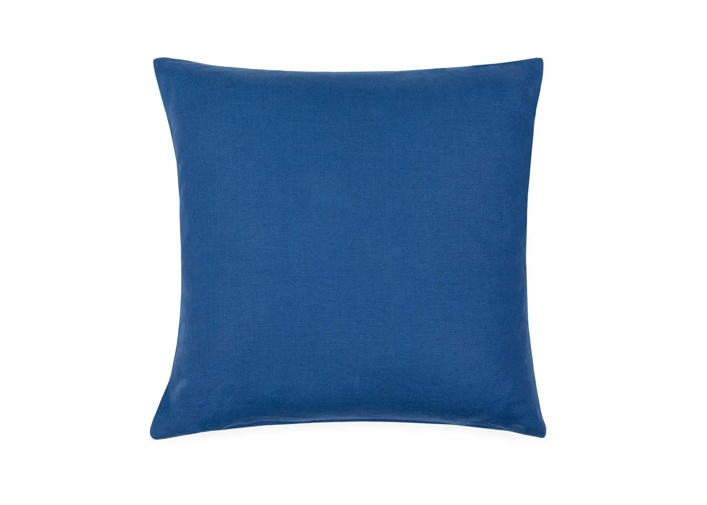 Heal's Linen Cushion Blue 43 x 43cm