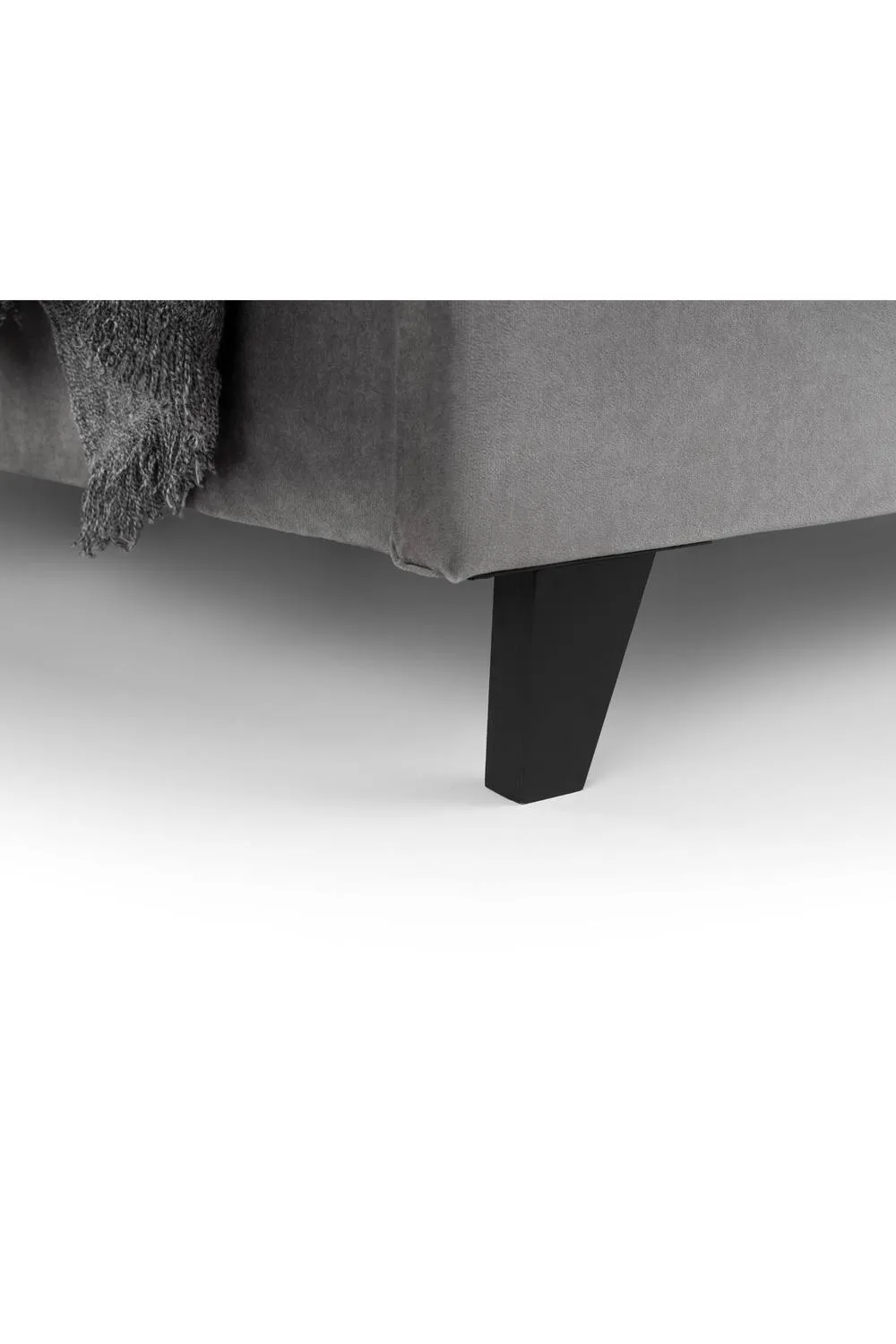 Julian Bowen Shoreditch Upholstered Bed in Grey 5